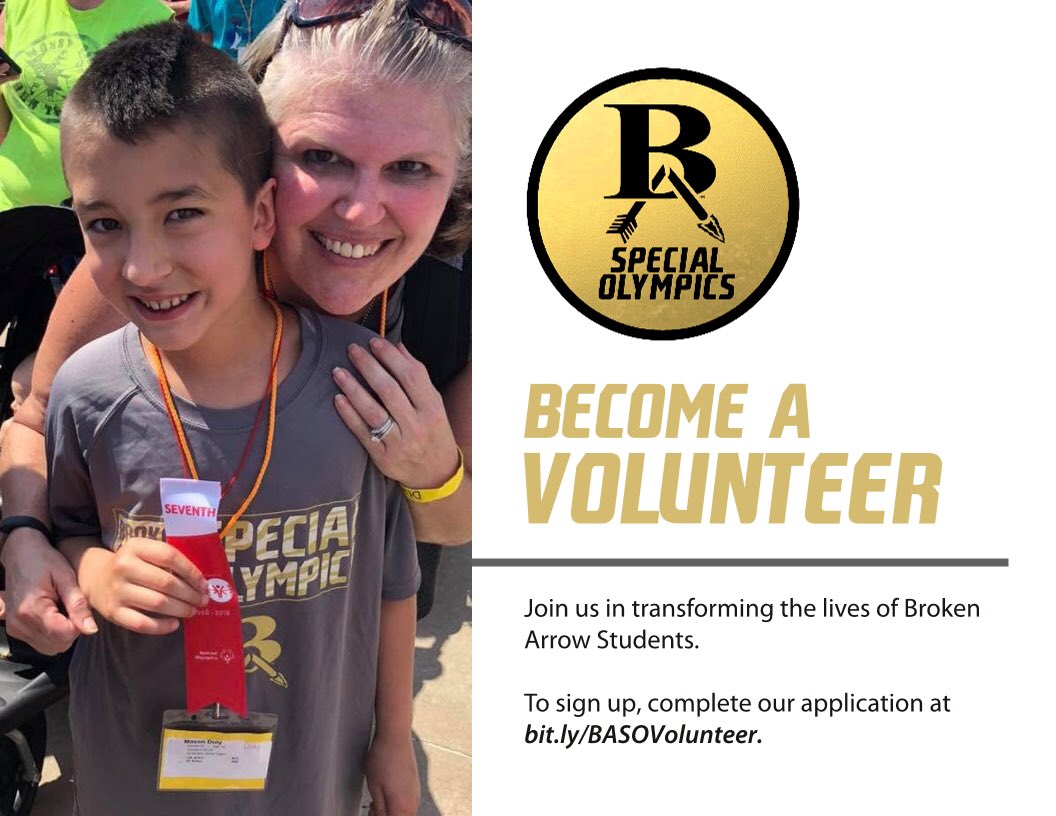 Broken Arrow Special Olympics Booster Club (@basoboosterclub) on Twitter photo 