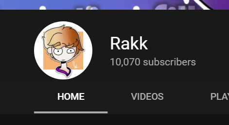 SamTheCritic's tweet photo. Oh sick my old channel hit 10k subs https://t.co/y3UgGvmX3G
