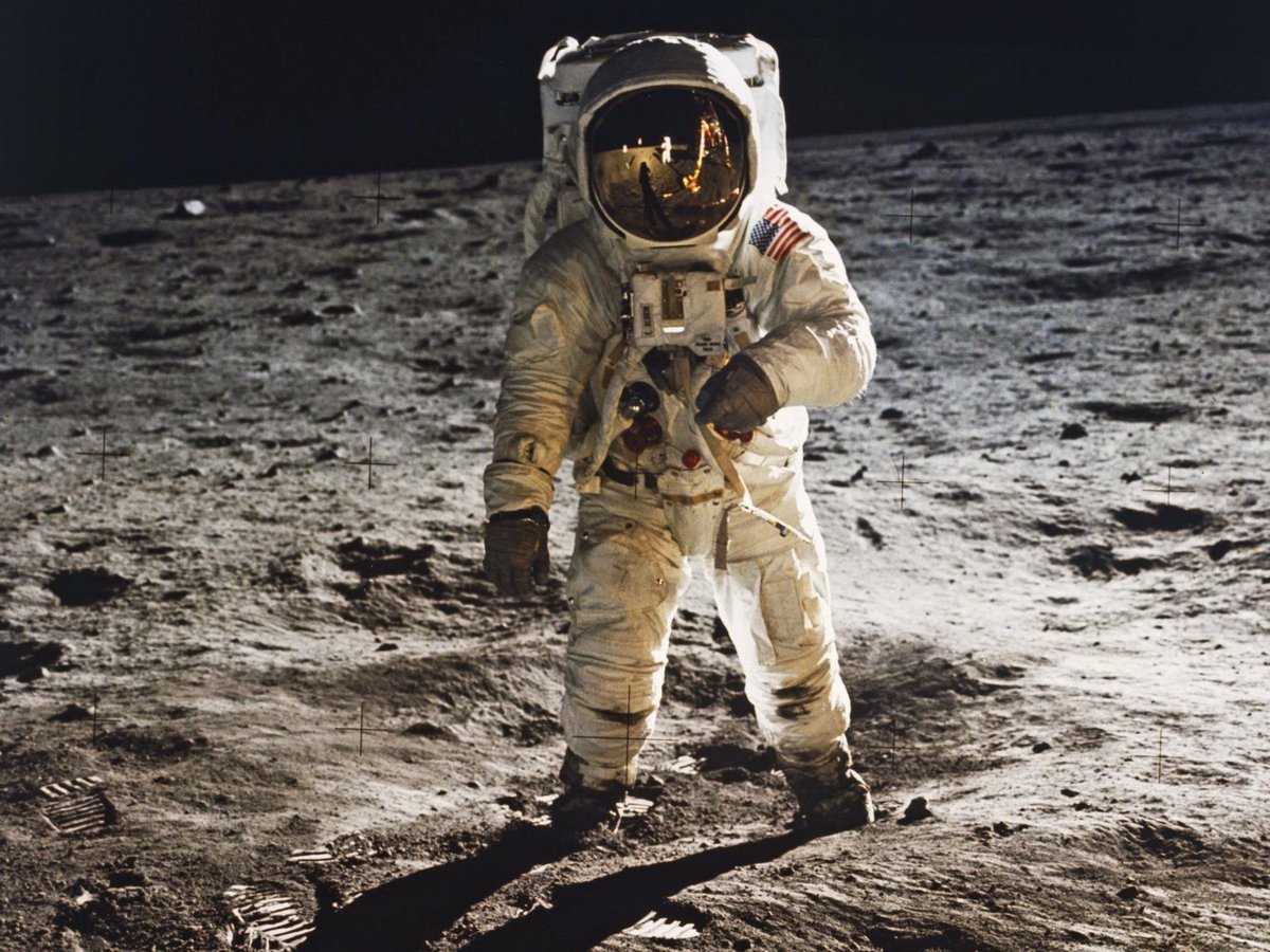 Happy 50th Apollo. Thanks to the space program, we have artificial limbs, solar panels, gortex, camera phones, cat scans, running shoes, LEDs, wireless headsets, portable computers, and the computer mouse. Remember that when folks say Government can't do big things. #Apollo50