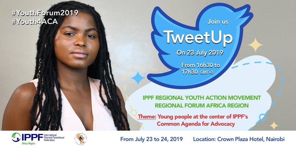 #YouthForum2019 save the date on this 23 july 2019 from 16h30 GMT+3
#Youth4ACA