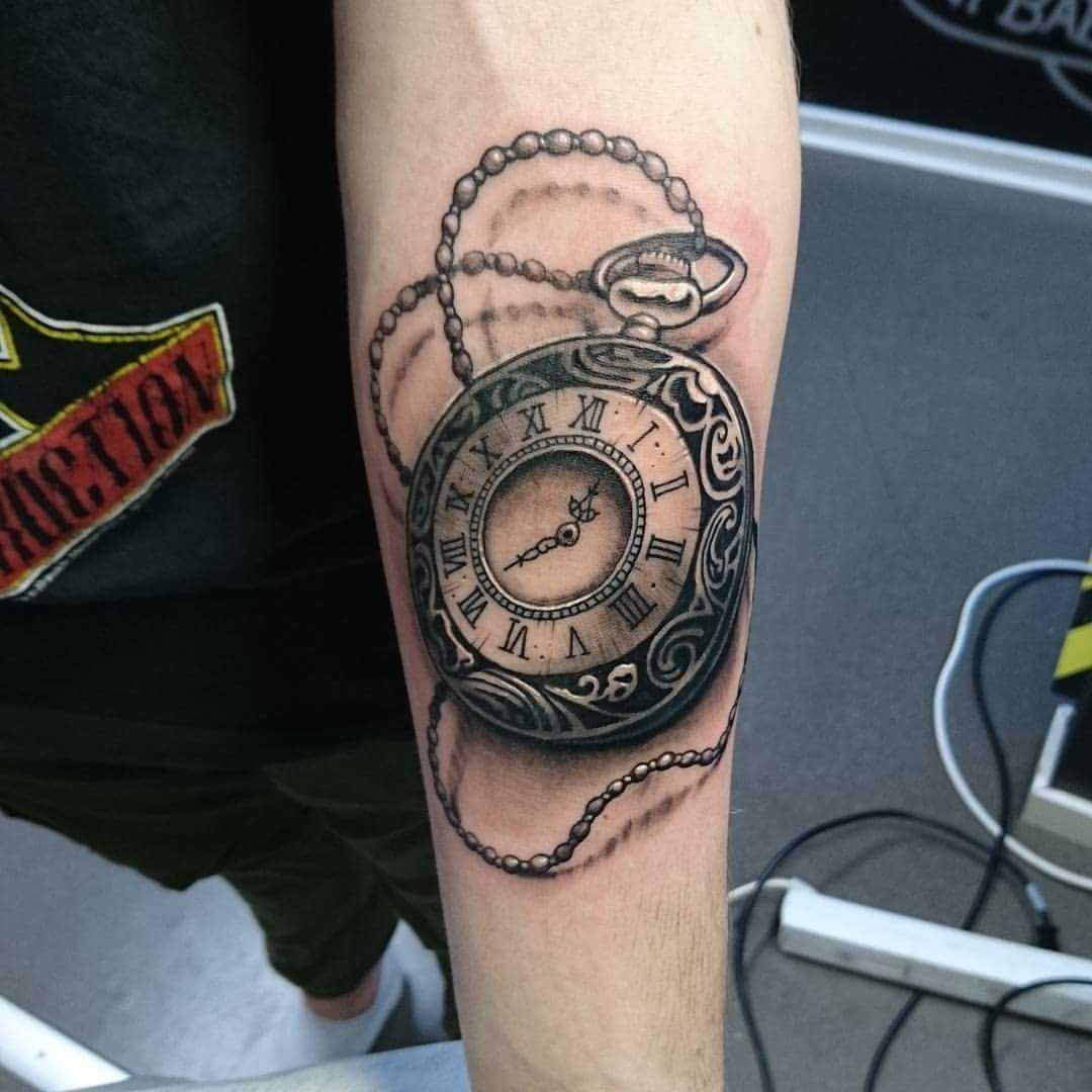 The Tattoo containing the secret code for time travel from Futurama done  by Shon Explosive Tattoo II New Castle Delaware  rtattoos