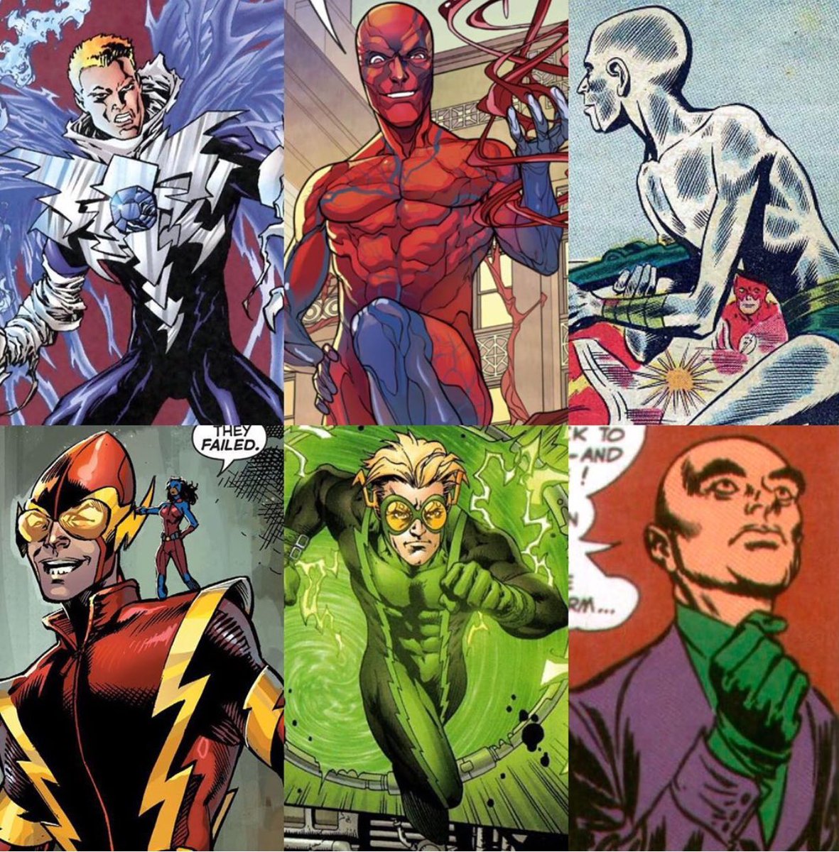 DCMarvelMovie's tweet photo. So one of these @dccomics super villains hasn’t been referenced on the show before, who could it be for #theflashseason6 #arrowverse, #cobaltblue #bloodwork #katmos #johnnyquick #interia or #mazdan ????????????? https://t.co/98OqR6qLjh