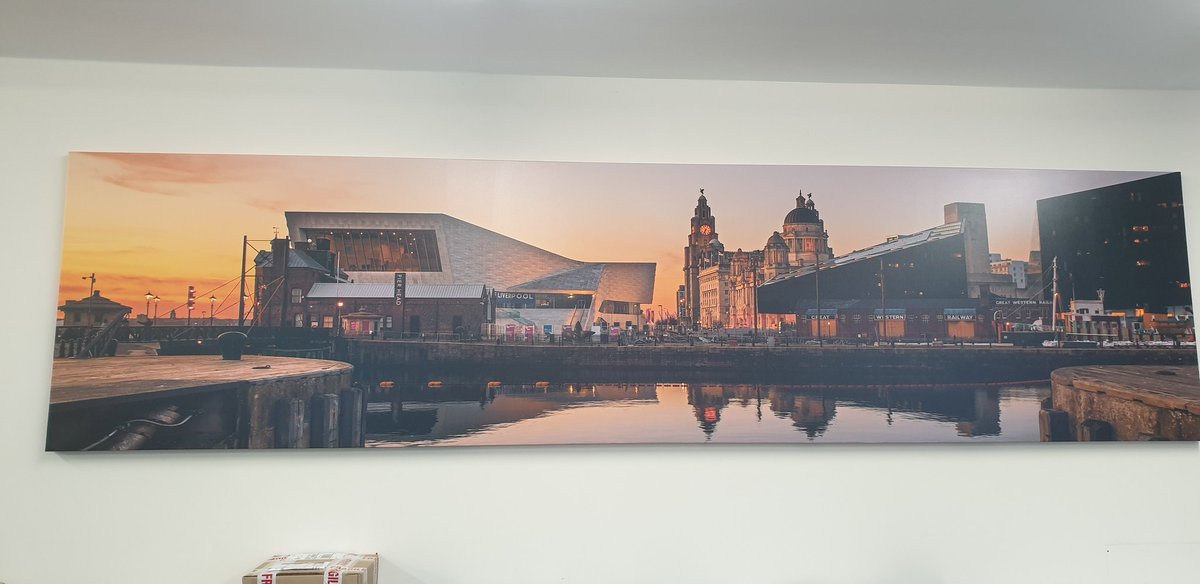 Some nice new artwork added to our office from @longstaffeEdge #ProudScousers