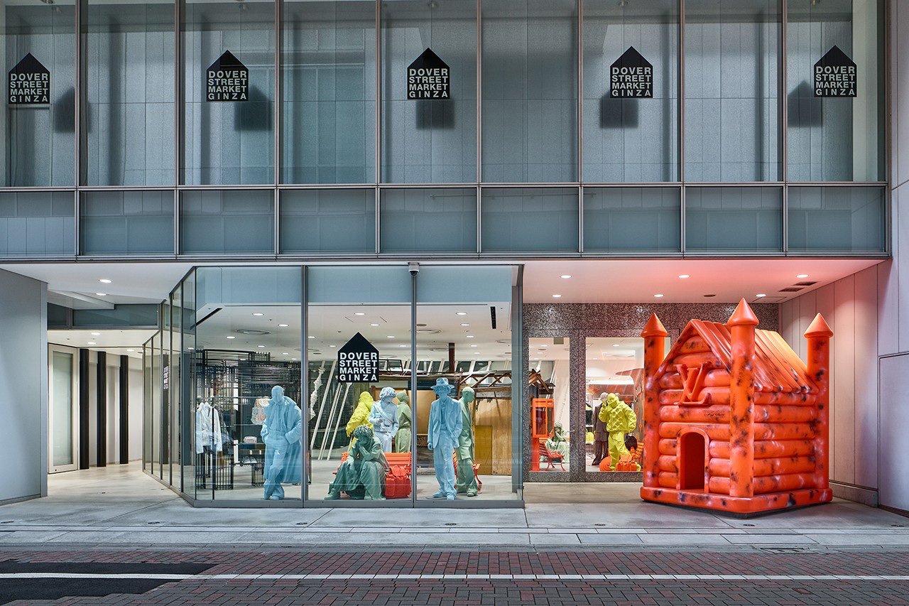 Instore on X: Inside Dover Street Market Ginza's Louis Vuitton FW19 Pop-Up  #LouisVuitton #ginza #Dover #DoverStreetMarket    / X