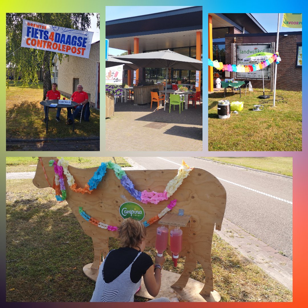 VisioDeBrink's tweet photo. Wij zijn er klaar voor!
@fiets4daagse #beleefdebrink #beleefpost4kids #stempelpost #Norg https://t.co/GsIXheya4R