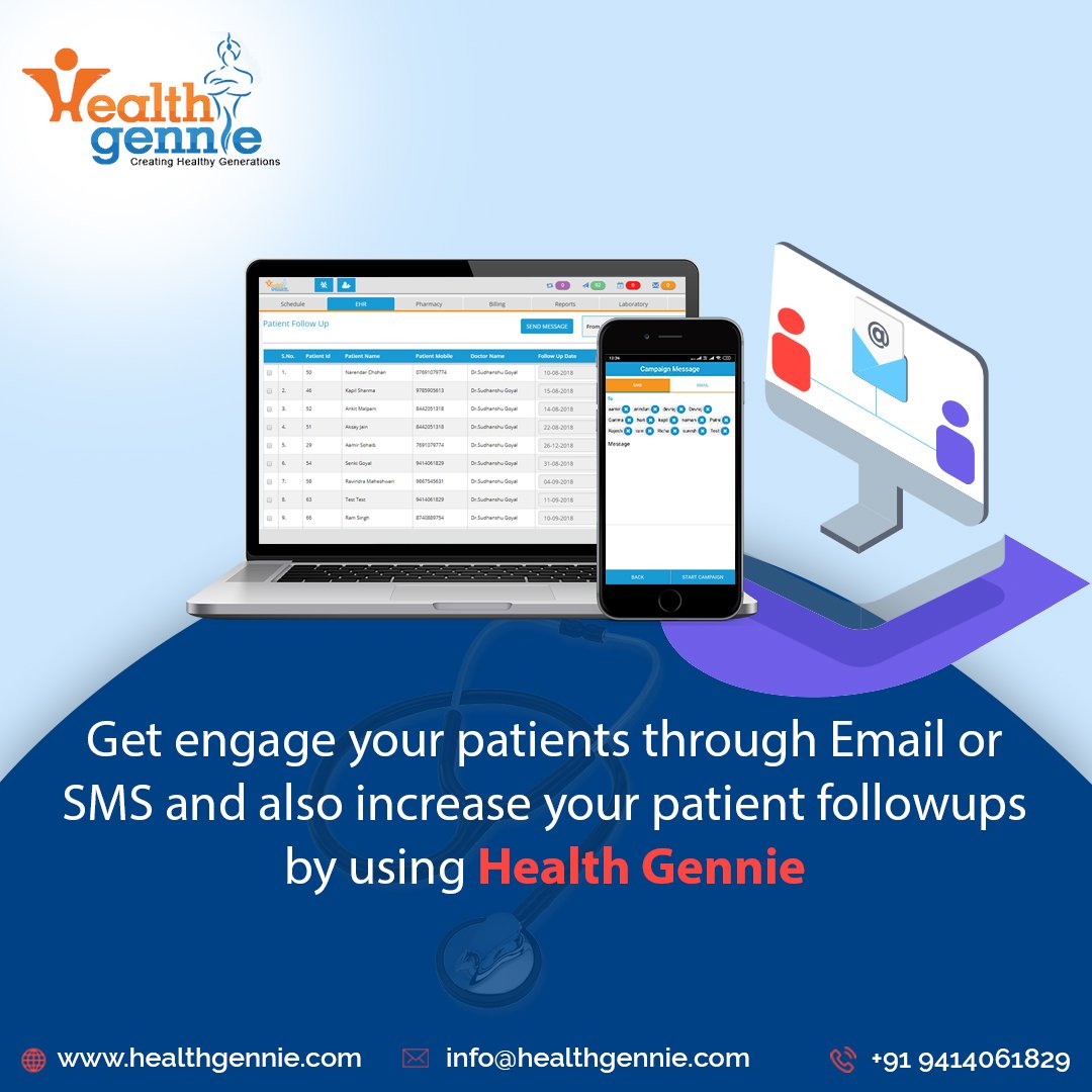 healthgennie1's tweet photo. #healthgennie #healthcare👩⚕️#sms🤳#medical #health⚕️ #doctorsoftware💻#software👩💻#patient #hospital #doctor #email📧#doctors #patients #clinic #followup #clinic_software #clinics #practice #hospital_software👨💻#engage
𝐆𝐞𝐭 𝐦𝐨𝐫𝐞 𝐝𝐞𝐭𝐚𝐢𝐥𝐬 𝐚𝐭👉 https://t.co/sFSax57aXI https://t.co/rnYSWlaYlh