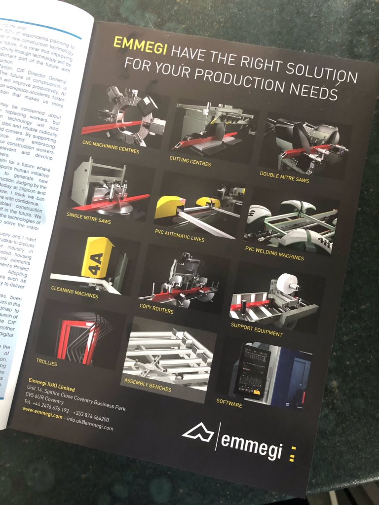 EmmegiIreland's tweet photo. Our advert in this months “Building Ireland” magazine #machinery #production https://t.co/s8lyB85YW9