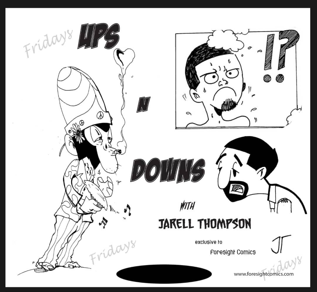 ForesightComics's tweet photo. It's Friday and as promised in our #pressrelease today is the first day of our Friday free comic section #UPSnDOWNS with Jarell Thompson. The first comic drops this afternoon so do swing by and check it out guys!
#FreeComics
#ZambianComics
#ForesightComics https://t.co/S28J8ZxjYs
