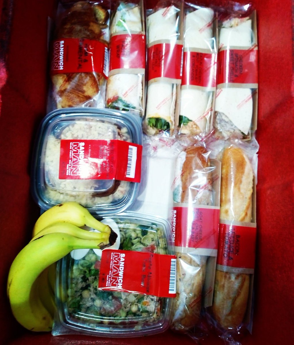 Sandwichman8's tweet photo. We add the 'YAY' to #friyay 🚴‍♂️🤤 #lunchtime https://t.co/ncGbLK7ELb