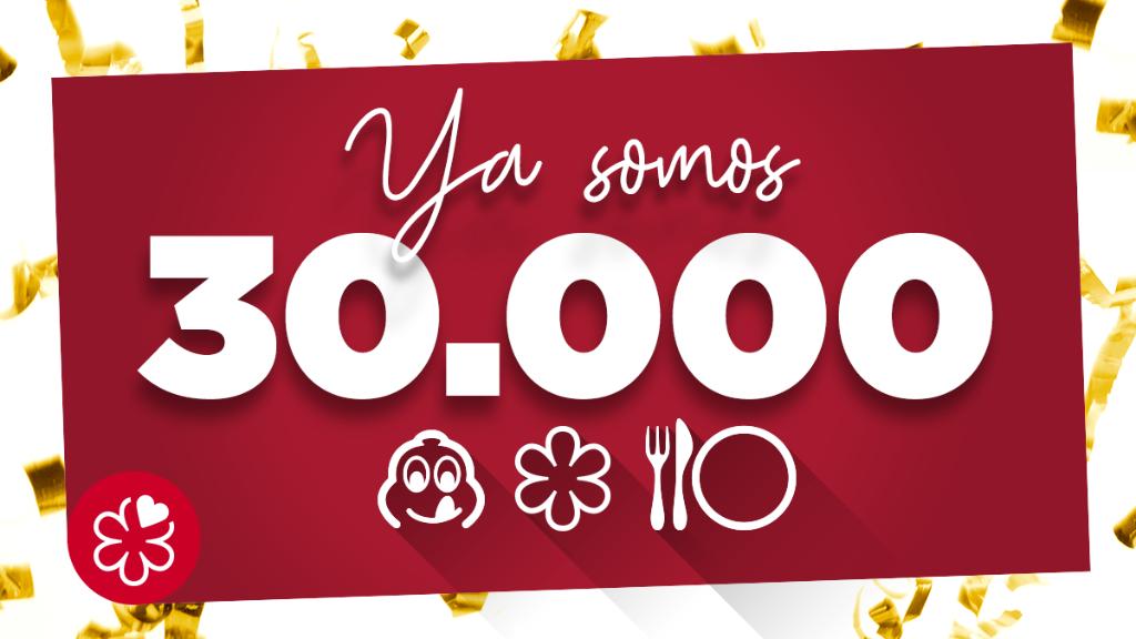 GuiaMichelin_ES's tweet photo. Llegamos a los 30.000 seguidores… ¡Muchas gracias a todos! 🎉
¡A seguir disfrutando de los placeres de la buena mesa! 😉 #GuiaMichelin https://t.co/CbS96HBqES