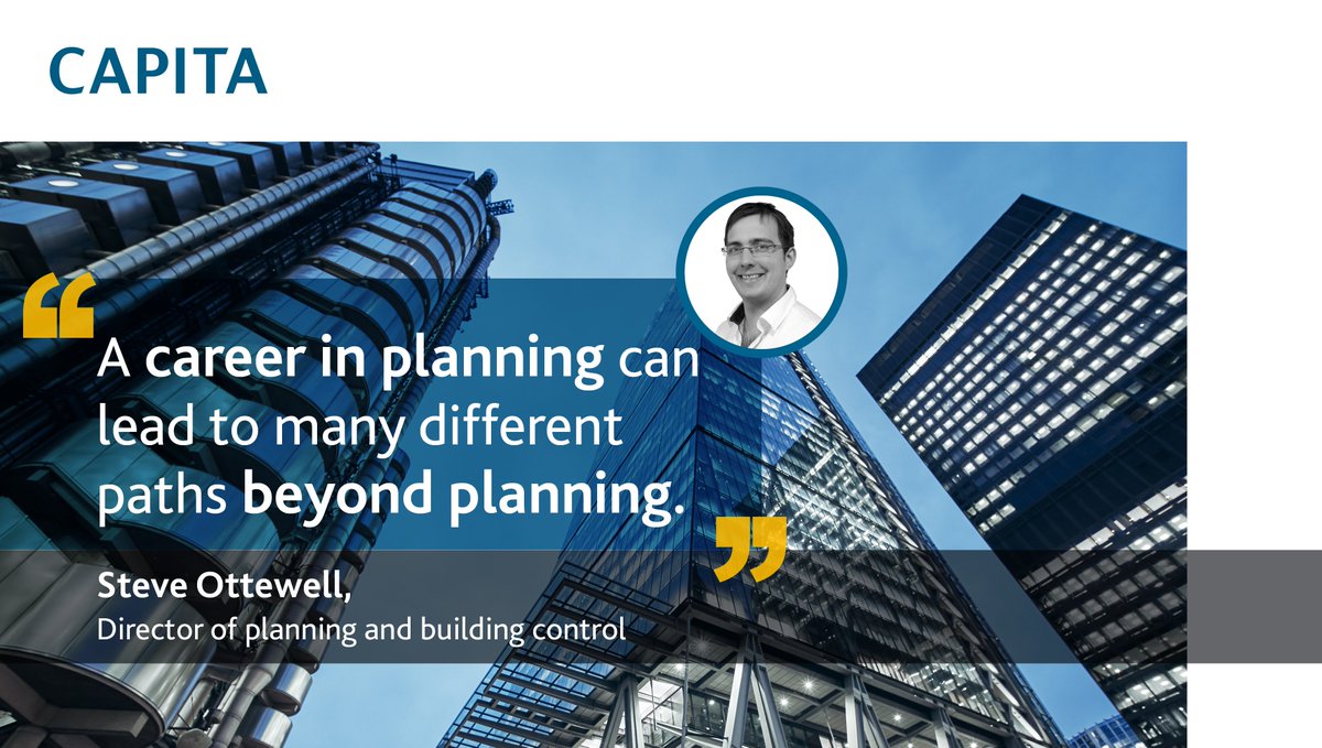 Capita_LPS's tweet photo. Read the thoughts of our director of #building and #planning control, Steve Ottewell, on rebranding #planning and how this may encourage more people to join the profession. https://t.co/ou0ZPePswL #thoughtleadership #planningsummit https://t.co/Y8XlBEPpXd