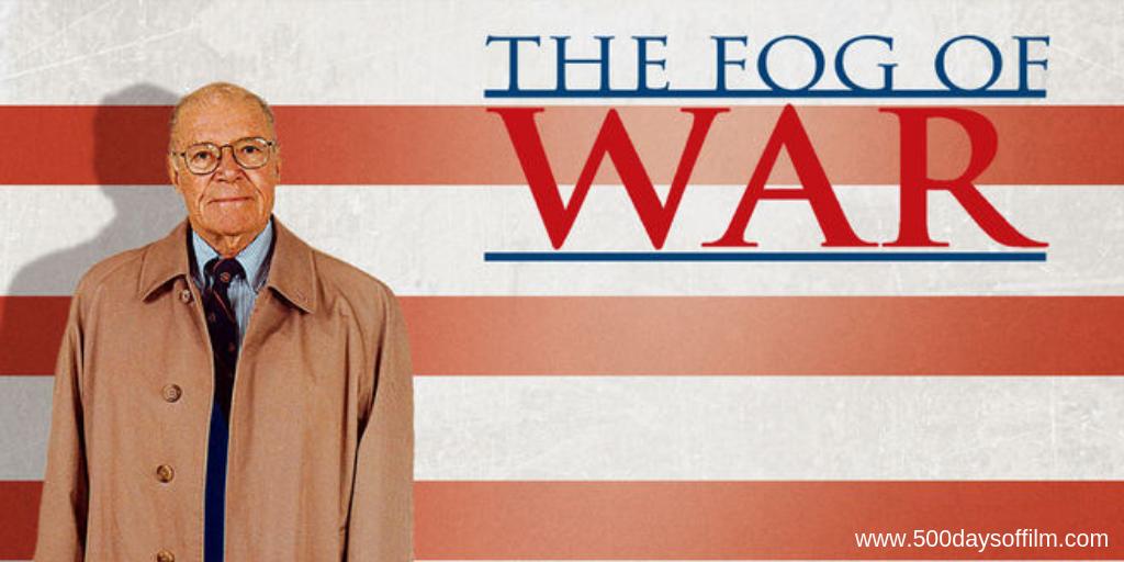 500DaysOfFilm's tweet photo. The Fog Of War is one of the most gripping and iconic #documentaries about war and its lasting impact https://t.co/40uG8LoTox #doc7 https://t.co/nauSxtpUuf