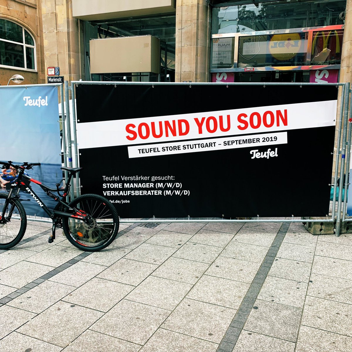 Gerade entdeckt: Lautsprecher Teufel kommt mit einem eigenen Store nach Stuttgart.