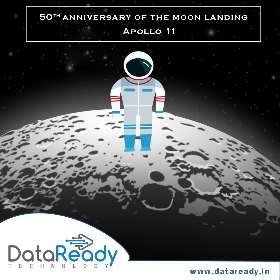 DataReadyTech's tweet image. 50th anniversary of the moon landing
#Apollo50th 
dataready.in