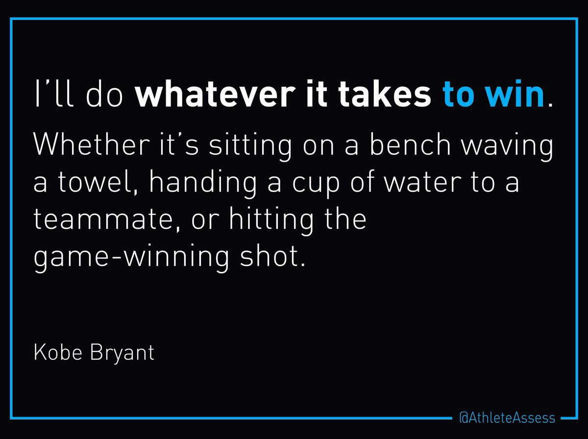Whatever it takes 👊🏼🏆
As we always say, it’s not about being the best person ON the team, it’s about being the best person FOR the team 💯👏🏼
#WhateverItTakes #QuoteOfTheWeek #TeamPlayer #BestPersonForTheTeam #Quotes