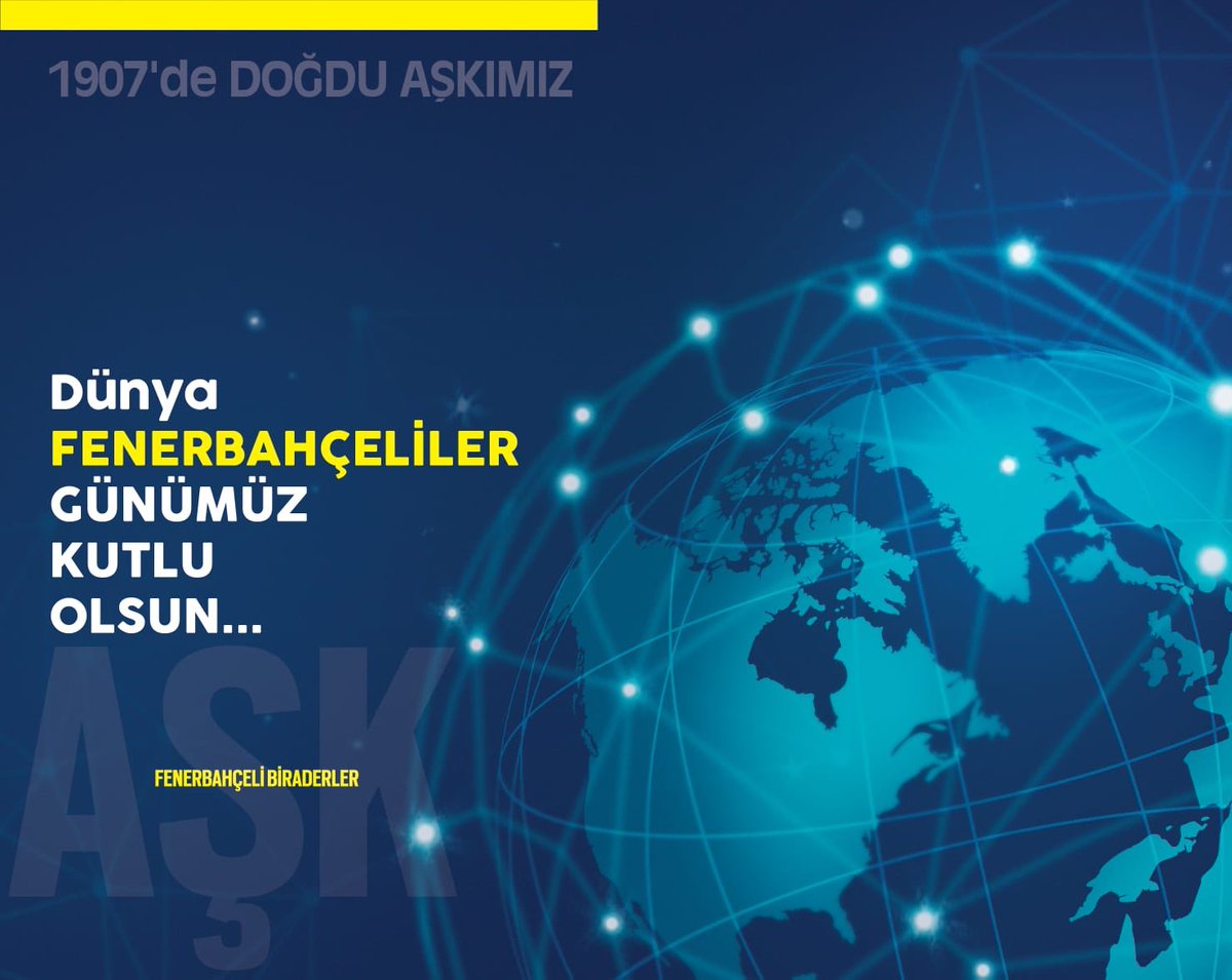 Dünya Fenerbahçeliler Günümüz Kutlu olsun 💙💛 <a href="/Fenerbahce/">Fenerbahçe SK</a> <a href="/Orhannan7/">Orhan İnan</a> <a href="/cnkmcr/">cnkmcr</a> #fenerbahçeaşktır #fenerbahçelibiraderler #Fenerbahçe