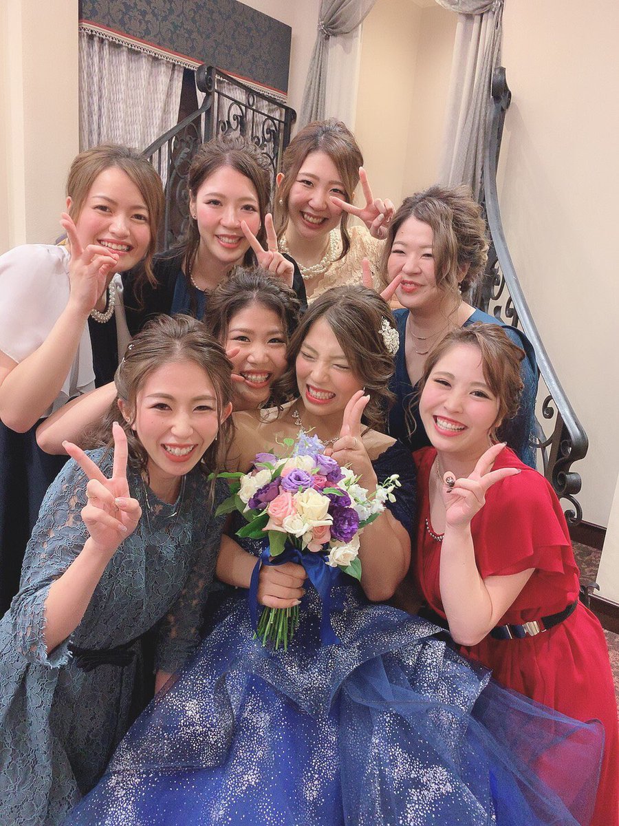 17n_k's tweet photo. 2019.07.14 wedding 💍

最高に楽しい1日でした❤︎ https://t.co/3edynP1Yeg