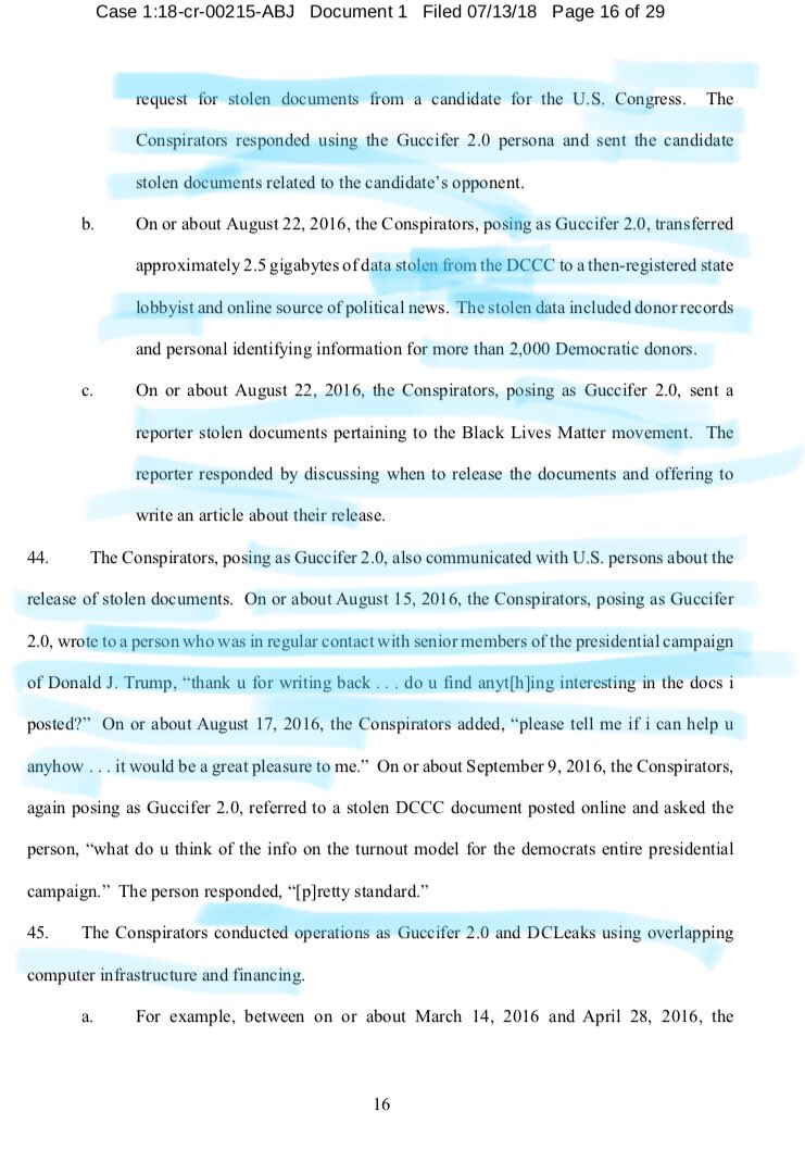 31/ MEDIA MULES: GRU searches how-to phrases in English and uses social media for press outreach and bitcoin to pay for servers hosting thieved items. Recall how French journos didn’t publish stolen goods sent by thieves to stop Macron victory. Its electoral commission blocked.