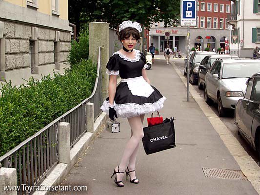 Shower bisexual cute maid