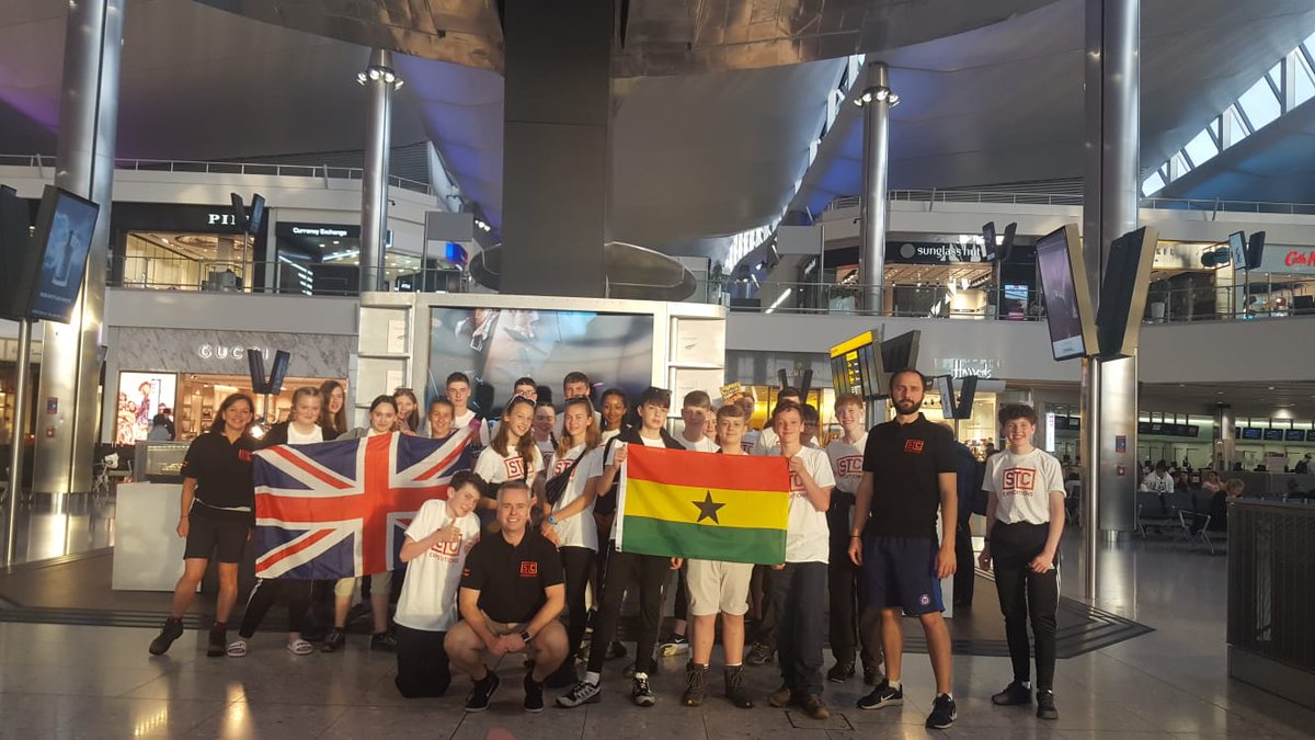RWBAexpeditions's tweet photo. We're Ghana bound! Quick stop via Brussels and we're on our way! #waterbottlesthroughsecurity @STCadventures @RWBAcademy https://t.co/ykU3jzqKTO