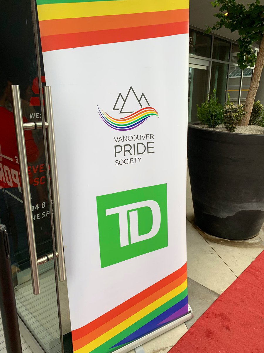Proud to attend my second @TD_Canada Vancouver Pride VIP Launch Party with 500+ colleagues and friends to celebrate diversity and inclusion. Next up: @VancouverPride Parade! 🏳️‍🌈
#TheReadyCommitment #ForeverProud 🌈

cc: @AndyCribb_TD @NicoleKubica_TD @lisapaley2 @GrantMinish_ME