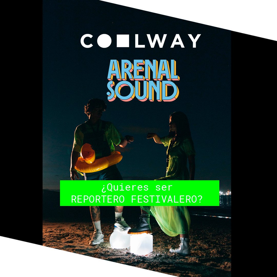 coolwaybrand's tweet photo. ¿Quieres vivir el @ArenalSound 2019? ✨ ¿Te encantan las redes sociales y retransmitir tu día a día en los Stories? ¡Esto te interesa! 😎 Queremos que formes parte de nuestro equipo. 💪
👇
https://t.co/lovLkIV9LA https://t.co/75gTZfY876