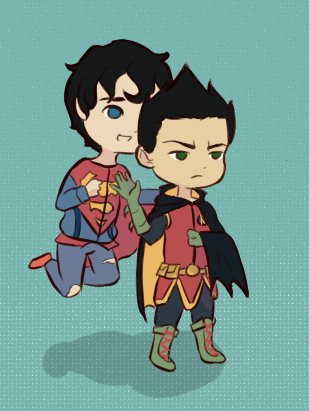 Catvil_Art's tweet photo. #jondami #damijon #dibujitoslocos #dibujodigital #jonathankent #DamianWayner #Fanart #dccomicsart #supersons #yaoi #chibi #robinchibi #superboy #supersonsfanart #dcart #dcfanart #fanartsupersons #DamianWaynefanart #jonkent #jonathansamuelkent #ilustración #sketch #robindrawing https://t.co/bw9hBIOkyZ