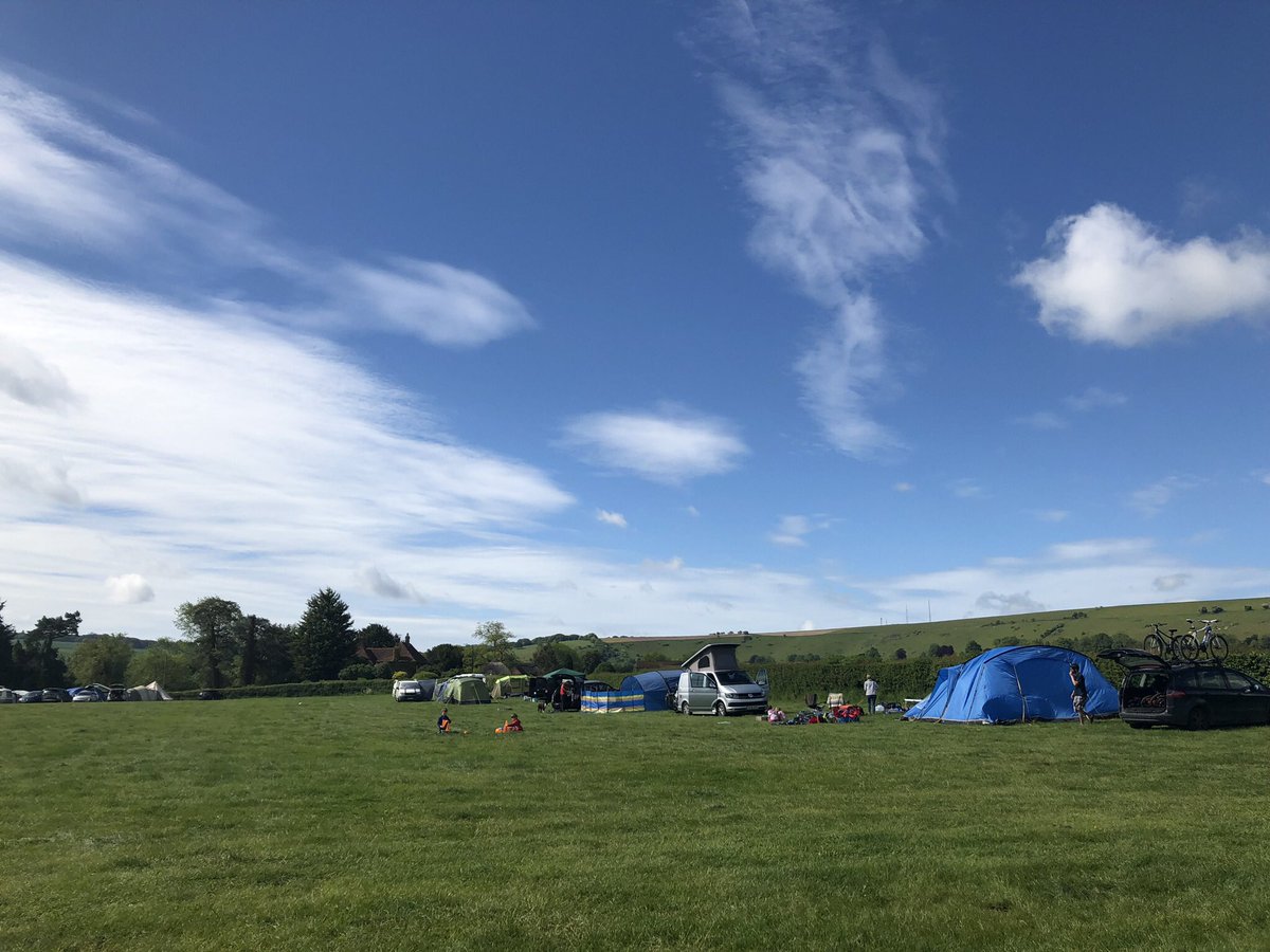 MeonsideCamping's tweet photo. It’s that time of the week again...The grass is cut, we are ready and looking forward to welcoming another load of campers to @MeonsideCamping this weekend! #EastMeon #MeonValley #Hampshire #camping #SouthDowns #LittleCoffeeBox https://t.co/AoOOEqz7ll
