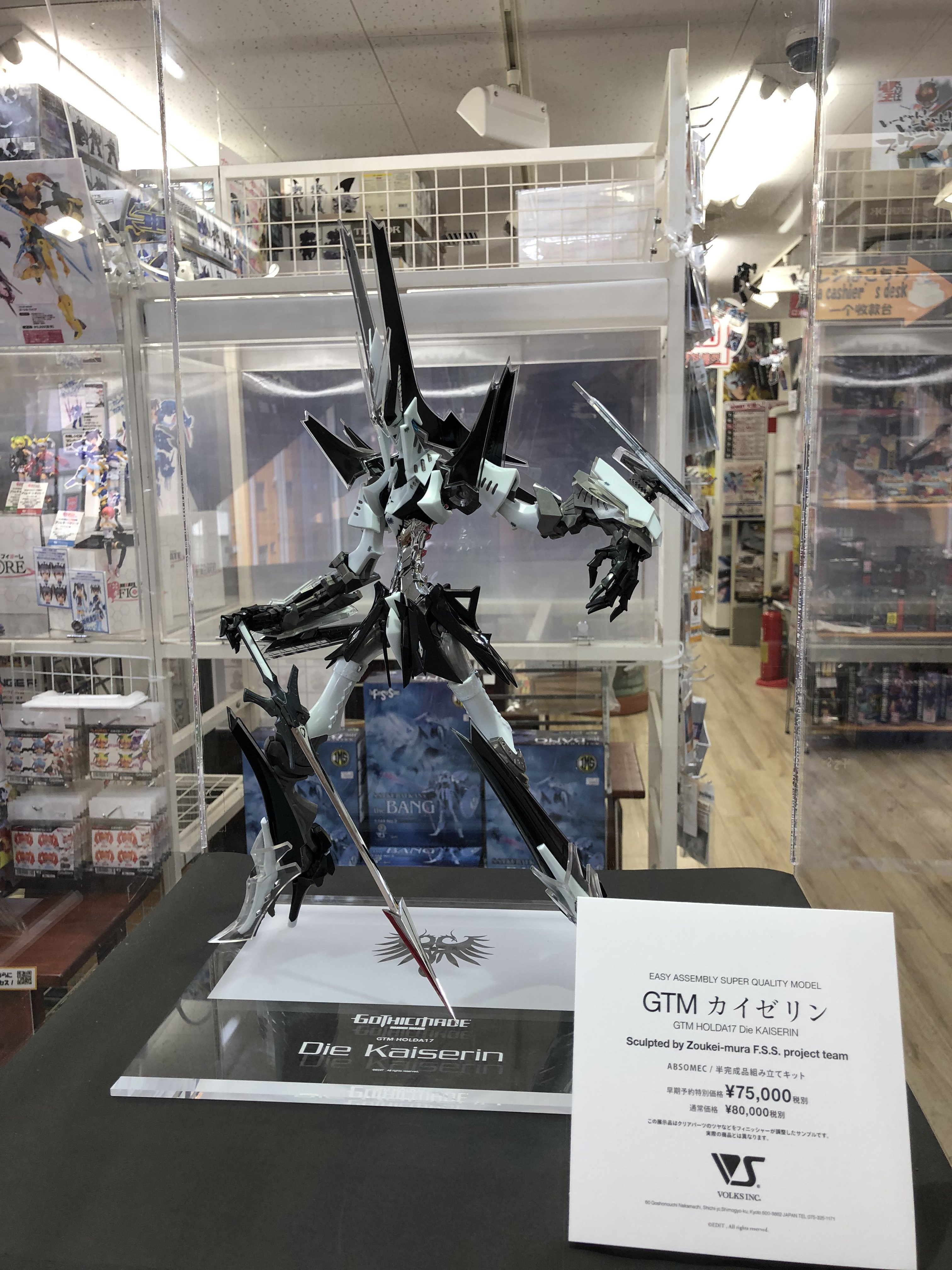 ボークス ABSOMEC GTMカイゼリン（かつてないロボットデザインと
