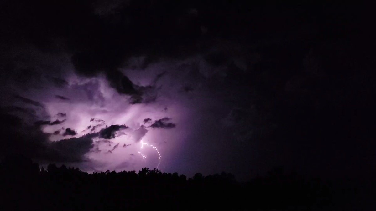realdwaynet's tweet photo. I captured these pics from a storm that rolled through the Clarkton area about 10pm on 7-18-19. #ncwx #ilmskywarn #wxtweet #lightning @medwick @TVsGabeRoss @kellie_wx @bladenonline @johnmmblake @ericdavisWECT @JustinMcKeeWx @NWSWilmingtonNC @StormHour https://t.co/g11kQ0ErM1