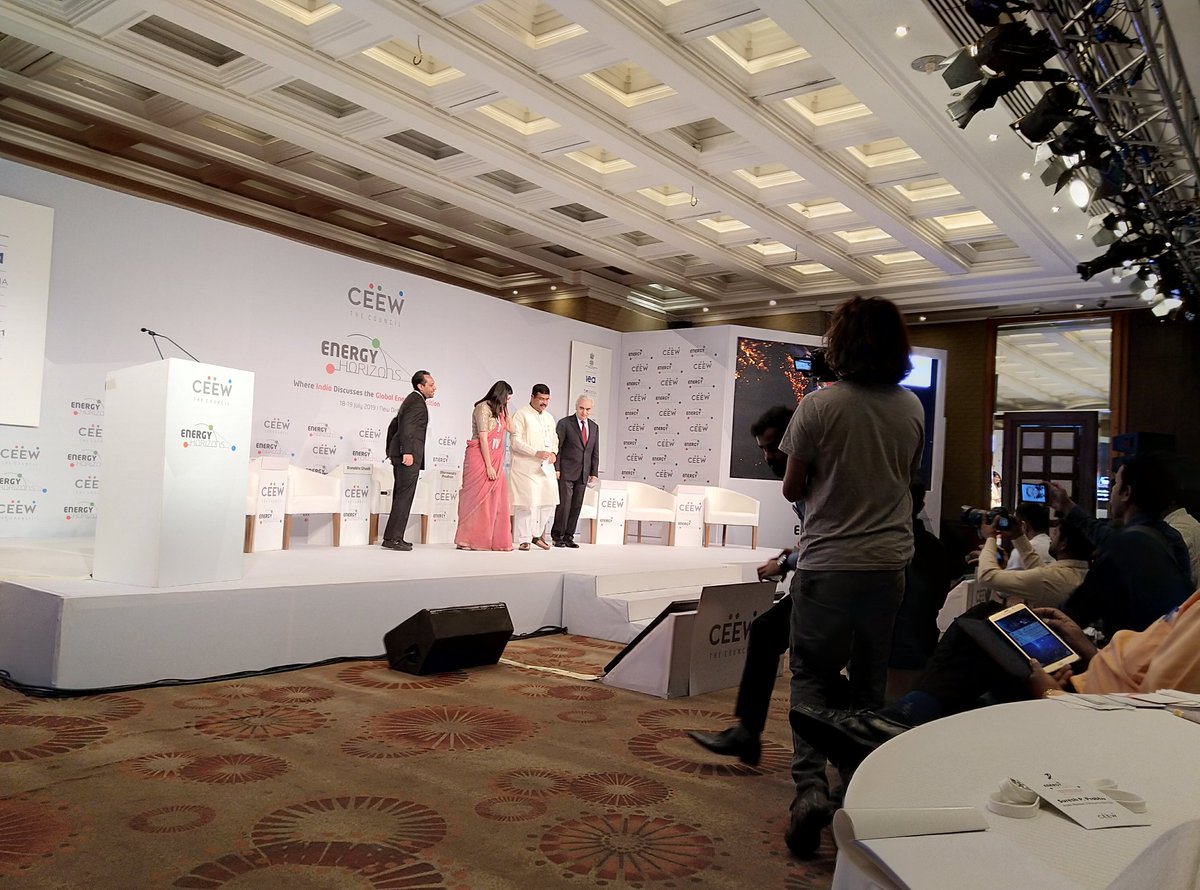 Excited to take part in the launch of the Center for Energy Finance!! Congratulations to #CEEW for the launch and warmest congratulations to the CEF Director <a href="/Kanikachawla8/">Kanika Chawla</a> All the best for the things lying ahead znd looking forward to continue working together!! #EnergyHorizons