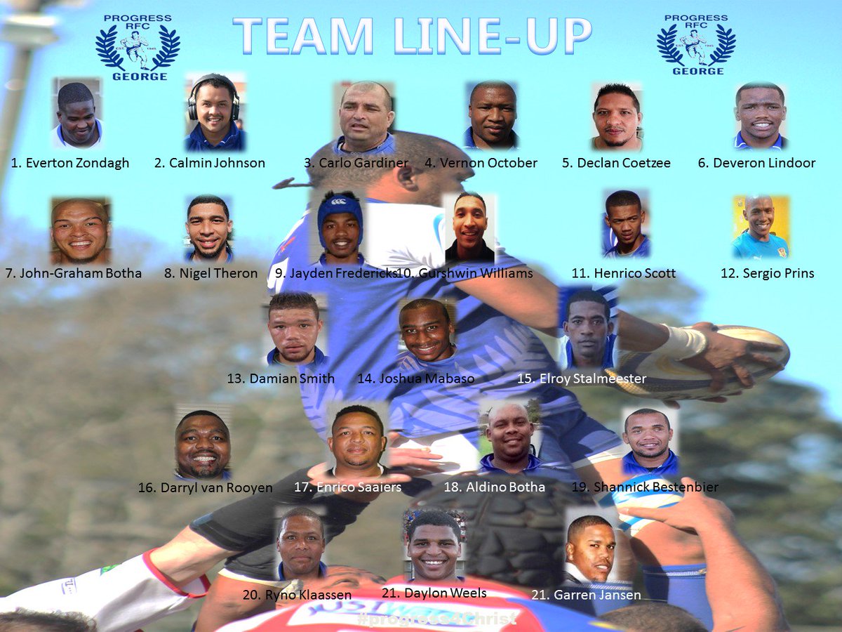 progressrfcswd's tweet photo. This weekend's fixture:
Stiles Progress RFC
vs
Blanco RFC
Home
Tickets available at Gilbert, Busy Corner and Highway Fisheries in Beer str
R20 Adults
R10 Scholars
R10 vehicles
#houbydieblou
#progress4Christ https://t.co/UIdhz9cKVs