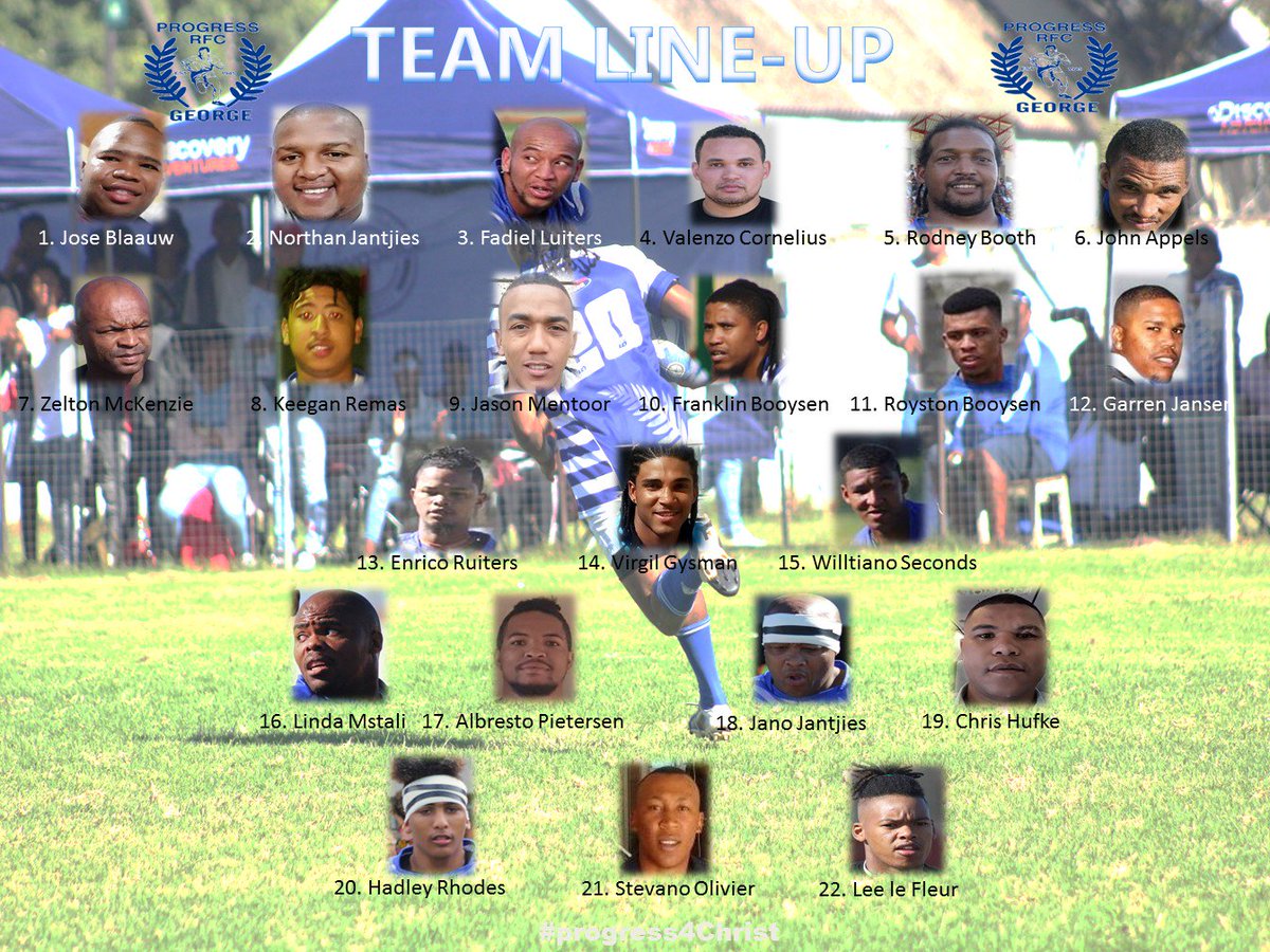 progressrfcswd's tweet photo. This weekend's fixture:
Stiles Progress RFC
vs
Blanco RFC
Home
Tickets available at Gilbert, Busy Corner and Highway Fisheries in Beer str
R20 Adults
R10 Scholars
R10 vehicles
#houbydieblou
#progress4Christ https://t.co/UIdhz9cKVs