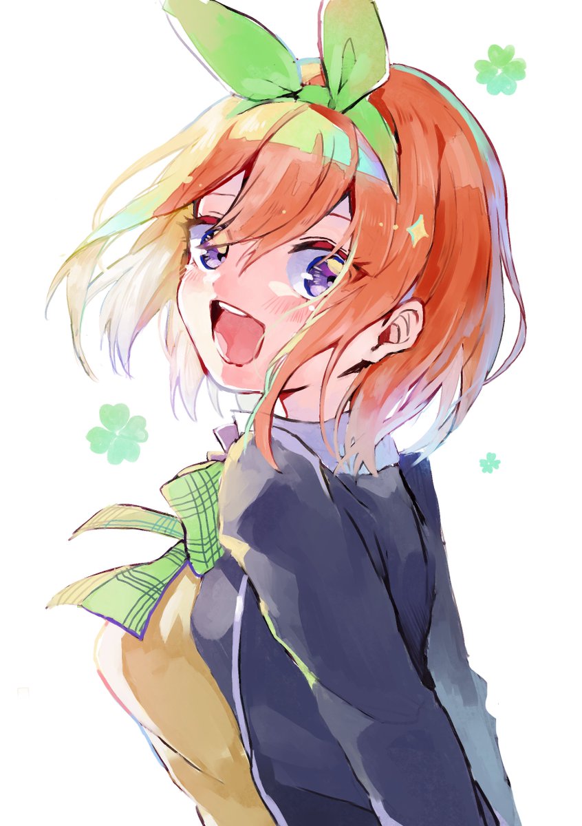 質問箱のリクエストのよつばちゃんです ちなみに私は二乃ちゃんが大好き 風太郎と結 再音さく のイラスト