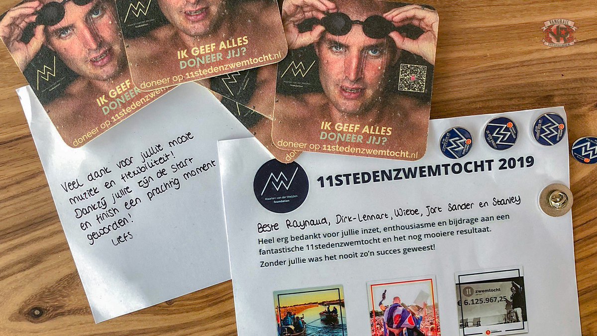 Vangrail's tweet image. Dit lag gisteren in de Vangrailbrievenbus. Wat was dat ook een magisch weekend 🙏🏻 Dank Maarten van der Weijden, Hilde en Safiya 🙌🏻❤️ Stanley speelde die dag met ons mee op 🎷 #trots #Maartenvanderweijden