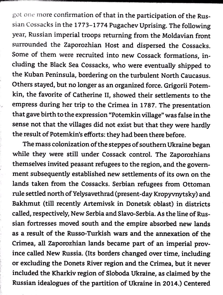 Russia defeated the last steppe raiders in 1792. Mass colonization of southern and eastern Ukraine ensued - 20% non-East Slavic. Tatars unable to live their old lifestyle emigrated in huge numbers.