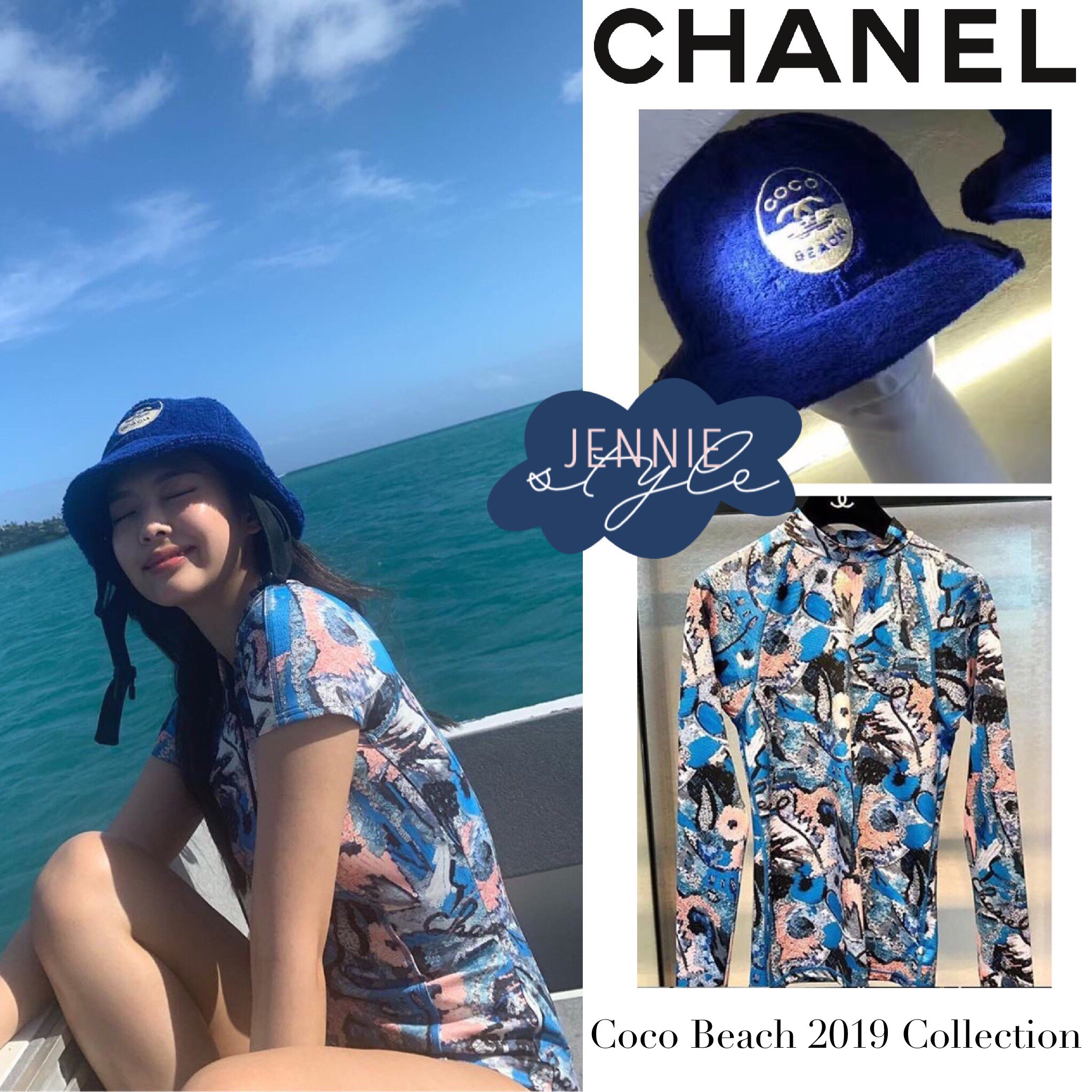 JENNIE STYLE on X: #JENNIE wearing #CHANEL Shopping bag from Coco beach  2022 (new collection) $4,000 / Rp 59,420,000 💙💗   / X