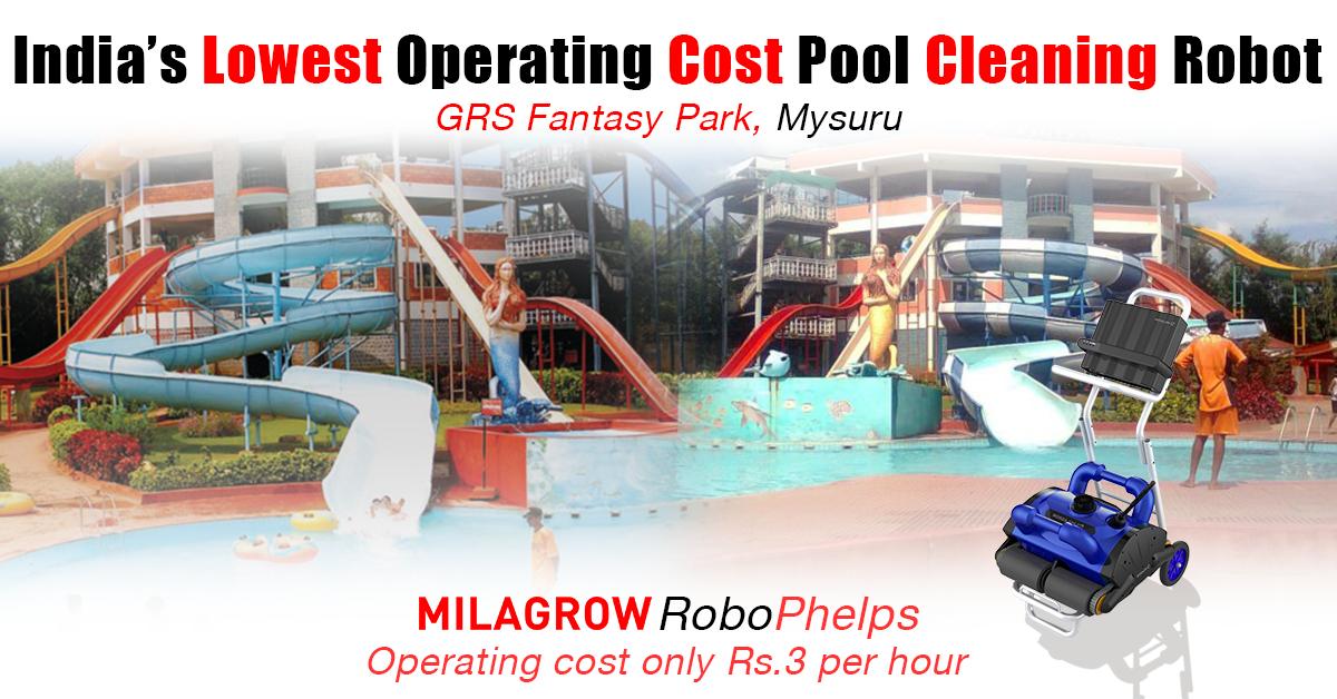 MilagrowRobots's tweet photo. Milagrow RoboPhelps, India's Lowest Operating Cost Pool Cleaning Robot in Operation @GlobalRealtySvc Fantasy Park, Mysuru. Operating cost only Rs. 3/hr.
Book a demo or buy now: https://t.co/zAlPPLwmVb
#poolcleaners #automaticpoolcleaner #automation #robotics #robots #ai #hotels https://t.co/wXW60DHVEz