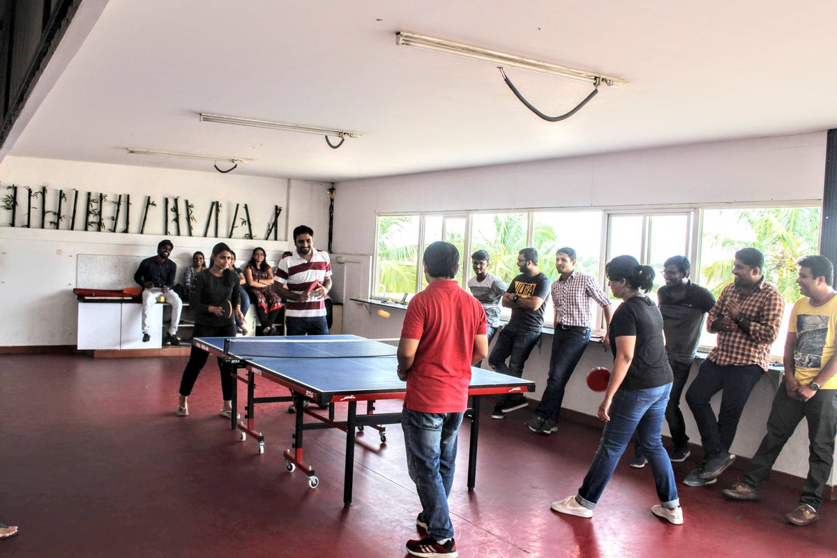nsunilv1168's tweet photo. The #intraTeam #TT #tournament last week saw how interested our CIG folks were for #sports. I believe, activities like these #improve the rapport in team. The noise and laughter during the game made me realize this. #jaiCIG #makeSAPAribaIDCAwesome @SAPAriba @LifeatSAP @sap4good https://t.co/DqNsCY01Gz