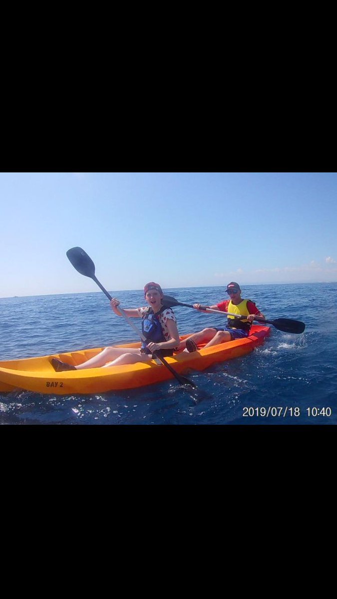 Rickme11or's tweet photo. Outdoor Ed and Public service students cooling off in the clear waters of Catania whilst on their adventure training package in Sicily. @CalderdaleCol #etnafinder #everythingispossible https://t.co/9TMp8ionzn