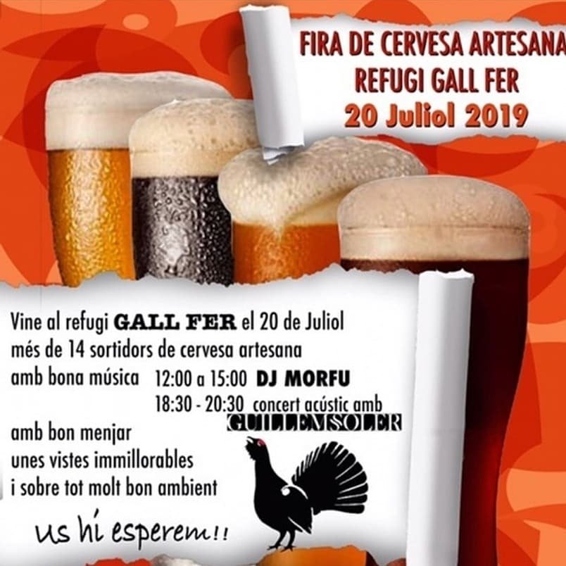 la_comidilla's tweet photo. Aquest dissabte no podeu deixar de visitar el @refugallfer. En @catalan_beer ha montat una fira en mig del bosc, a més, amb una bona tria de productors vinculats amb les muntanyes. 
Natres ja estem escalfant motors!
+ info: https://t.co/g6I1y53pxO https://t.co/SmEggcd9X3