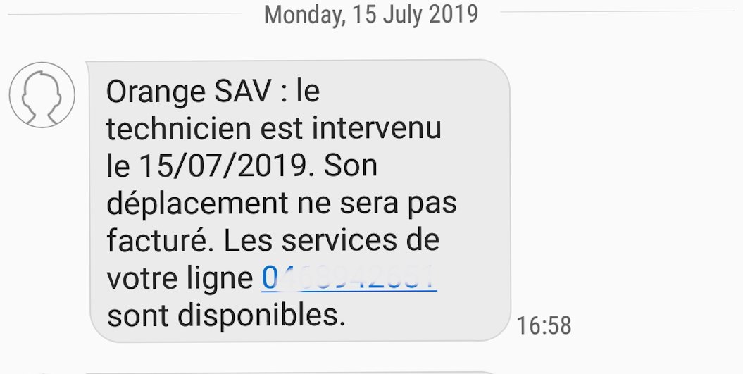 fotowilf's tweet photo. Encore une fois les mensonges d'Orange, aucun technicien n'est venu à la maison. Il a menti et créé de la document pour sauvegarder ses mensonges. 7 jours sans internet, téléphone et télévision, nombreux contacts avec @orange sans aucune satisfaction @Orange_conseil https://t.co/qE48zeAJcK
