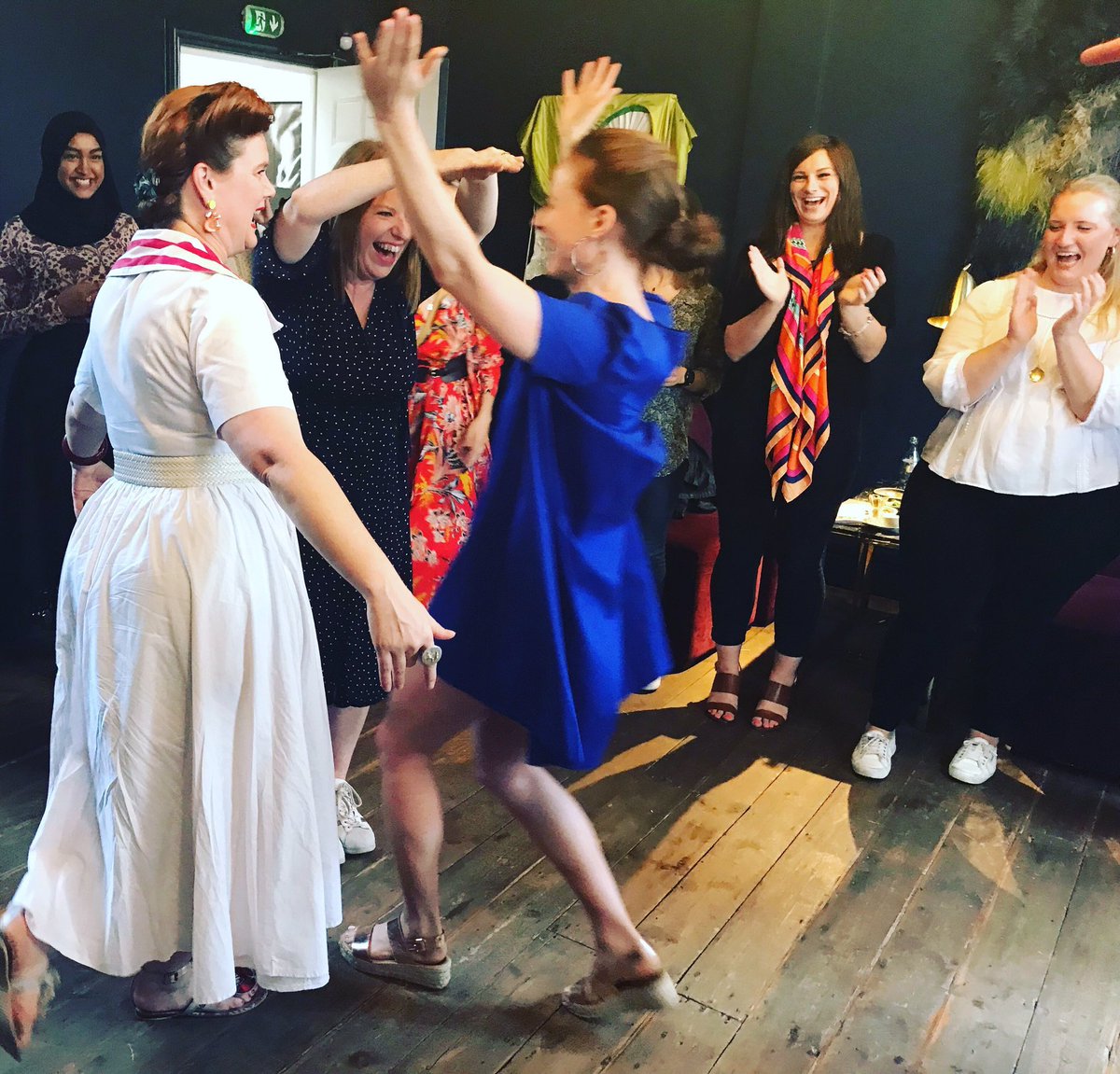 FUTURESnetwork's tweet photo. Thanks to all who came to our summer drinks last night with special shout out to @hooplaimpro for setting the scene with their confidence workshop. Another inspiring evening with a spirited, smart group of women supporting each other ๐ช๐ผ #futuresnetwork https://t.co/gMmk26Cqiw