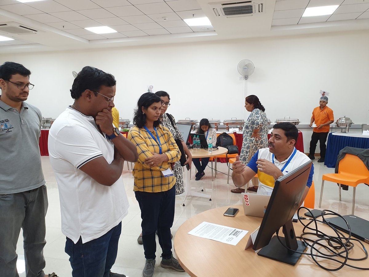 ahemanya's tweet photo. It's demo time #InDIITA https://t.co/84fZ6rhAqc
