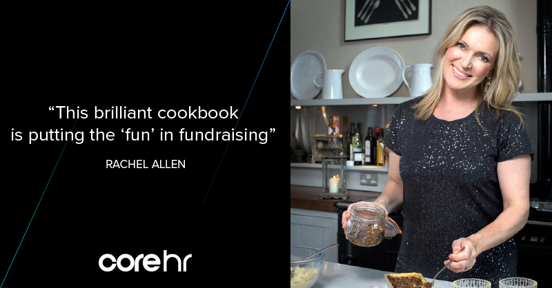 Access_PEO's tweet photo. Excited to launch our very own Recipe Cookbook with @rachelallen1 in our Cork office today. All proceeds donated to @SimonCommunity #coreunited #homelessness #bettertogether https://t.co/V7OWHCwveU