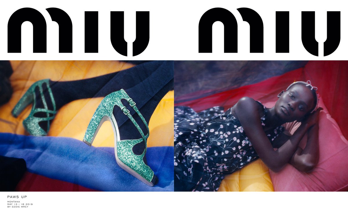 JoramModelManagement (@jorammodelmgt) on Twitter photo M I U M I U C a m p a i g n FW19.
A new #MiuMiu gang, a true sisterhood.
ALIET SARAH <a href="/alietsarah/">alietsarah</a> for the MIU MIU <a href="/MIUMIUofficial/">Miu Miu</a> Campaign Fw19 Photographed by EddieWrey .
The #MiuMiuFW19 campaign is powered by an exploration of youth.
Styling and Art Direction: <a href="/kegrand/">Katie Eleanor Grand</a> M I U M I U C a m p a i g n FW19.
A new #MiuMiu gang, a true sisterhood.
ALIET SARAH <a href="/alietsarah/">alietsarah</a> for the MIU MIU <a href="/MIUMIUofficial/">Miu Miu</a> Campaign Fw19 Photographed by EddieWrey .
The #MiuMiuFW19 campaign is powered by an exploration of youth.
Styling and Art Direction: <a href="/kegrand/">Katie Eleanor Grand</a>