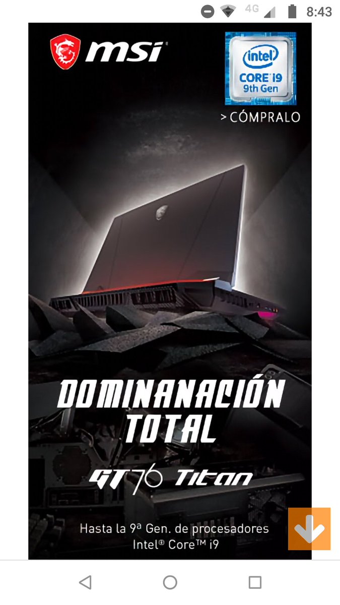 CyberdyneS_'s tweet image. @MSI_ES Cuando te dejas el dinero en publicidad y nadie tiene "gananananas" de revisarlo antes de entregarlo.
O es un juego de palabras y con el portátil dominas naciones, que también podría ser.
#Publicidad #dominator #intel9 #intelcorei9 #gt76 #gt76titan @MSI_Latino