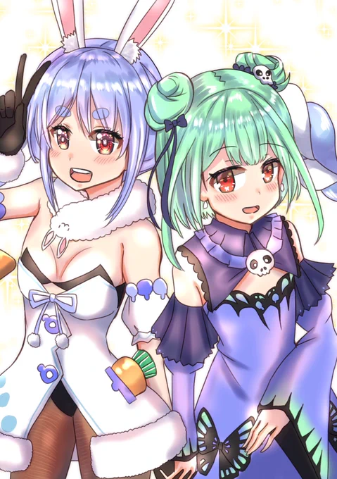 新人の子達可愛いかったー!!?‍♀️??

 #ぺこらーと #絵クロマンサー 