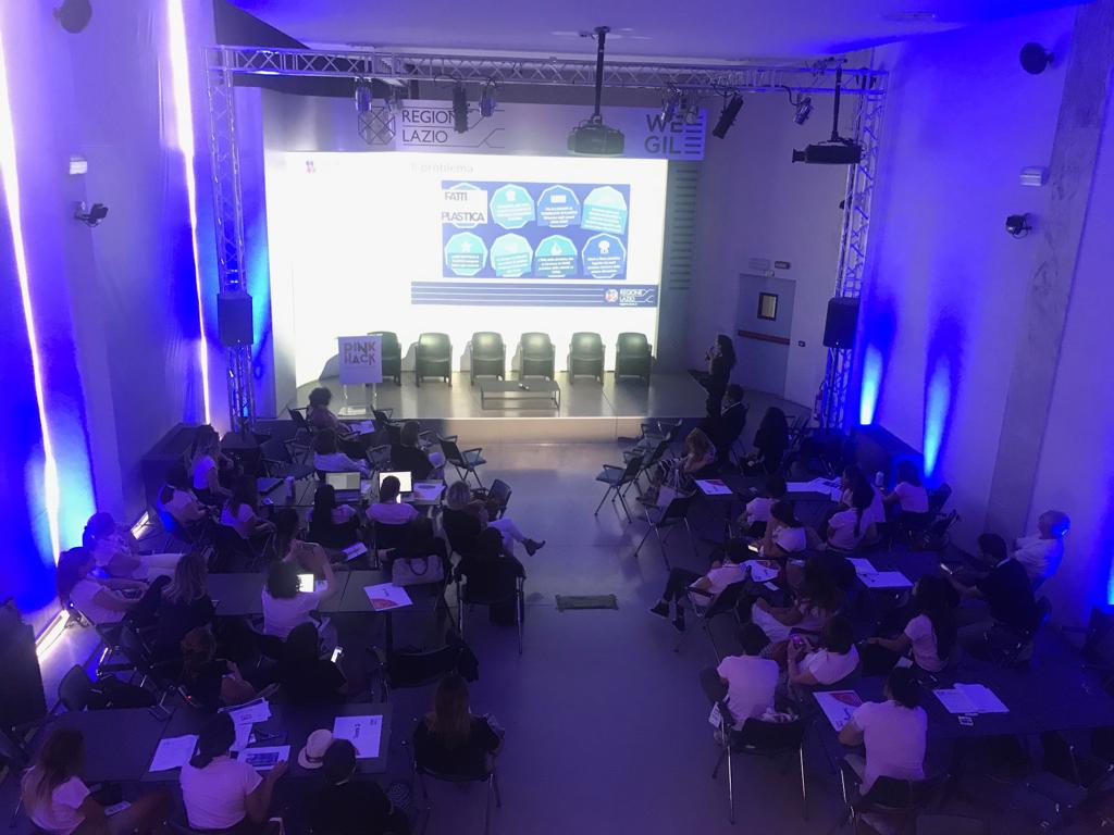 BioCnr's tweet photo. #PinkHack yesterday in #Rome for a #PlasticFreeBeach ProjectSprint 🥇 boosting #ideas through #innovation and #cooperation👩💻👩🔬 with #CNR across the #circulareconomy challenge 🏆 Congrats!!!! @StampaCnr #fattidiplastica @fvawebIN @BlueMedEU @LazioInnova https://t.co/QO8vsiUH2F https://t.co/crsDloN1gi
