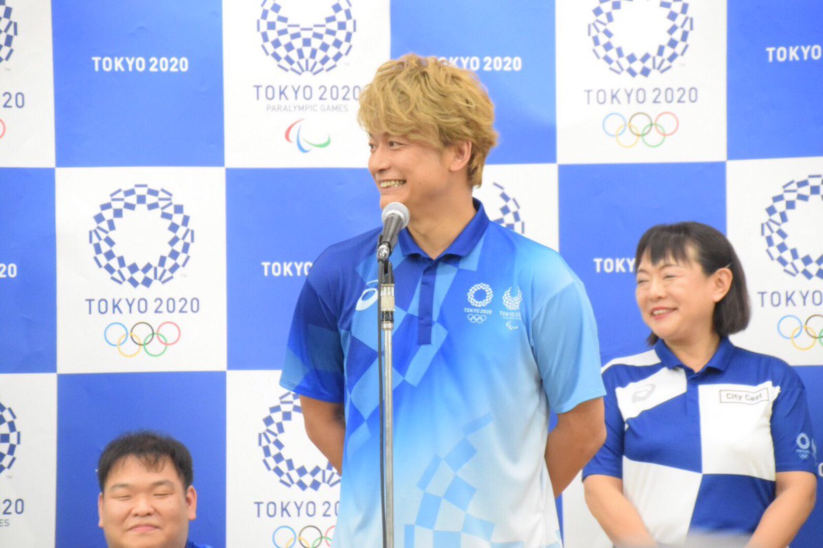 東京オリンピックボランティアのユニホームがお披露目 香取慎吾さんも登壇